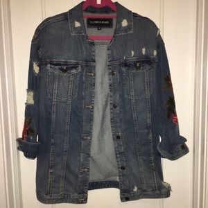Express Oversized Denim Jean Jacket